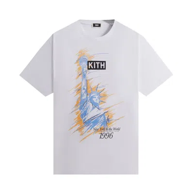 Pre-owned Kith 96 Ny Vintage Tee 'white'