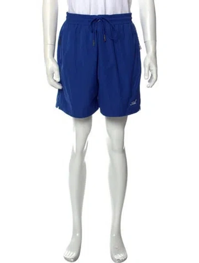 Pre-owned Kith Active 'current' Jogger Shorts In Blue