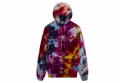 Pre-owned Kith Advisory Board Crystals Tie Dye Hoodie Purple Gold