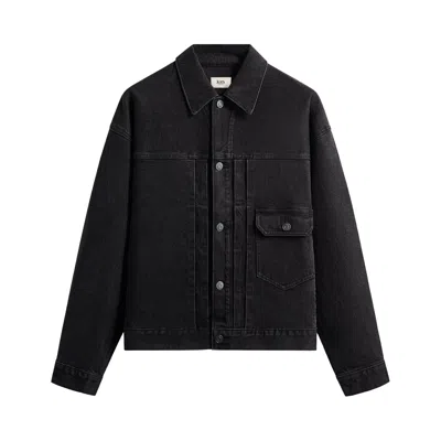 Pre-owned Kith Alonzo Denim Jacket 'washed Black' | Men's Size L