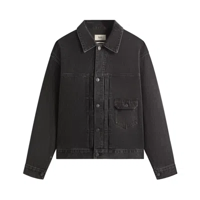Pre-owned Kith Alonzo Denim Jacket 'xavier Wash' | Black | Men's Size M