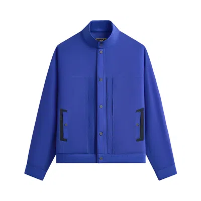 Pre-owned Kith Alonzo Tech Jacket 'bright' | Blue | Men's Size Xl