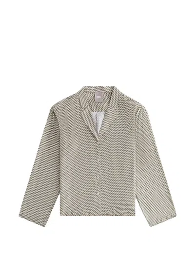 Kith Amalia Blouse In Gray
