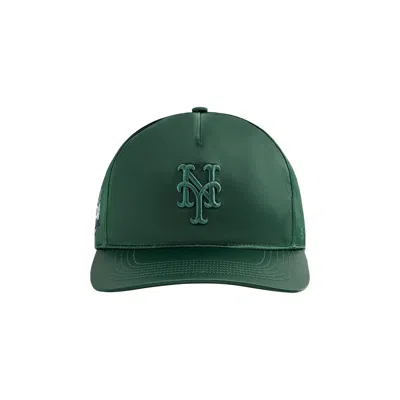 Pre-owned Kith & '47 For The New York Mets Satin Hitch Snapback 'stadium' | Green | Men's Size Onesize