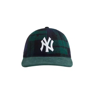 Pre-owned Kith & '47 For The New York Yankees Blackwatch Franchise Ls Cap 'eve' | Green | Men's Size 7.25