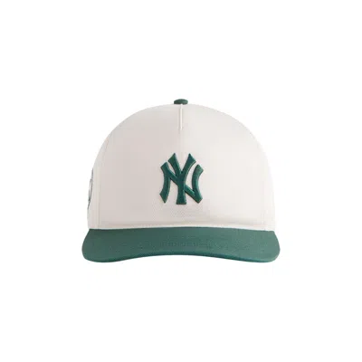 Pre-owned Kith & '47 For The New York Yankees Heavy Twill Hitch Snapback 'sandrift' | Cream | Men's Size Onesi In White