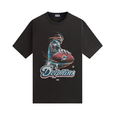 Pre-owned Kith & '47 For The Nfl: Dolphins Vintage Tee 'black'