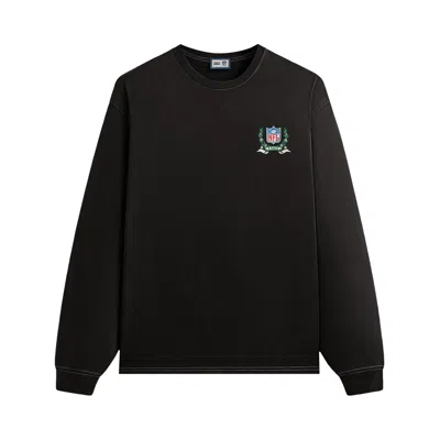 Pre-owned Kith & '47 For The Nfl: Eagles Vintage Long Sleeve Tee 'black' | Men's Size S