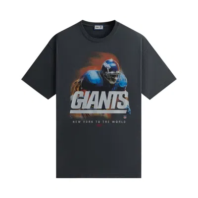 Pre-owned Kith & '47 For The Nfl: Giants Vintage Tee 'nocturnal' In Blue