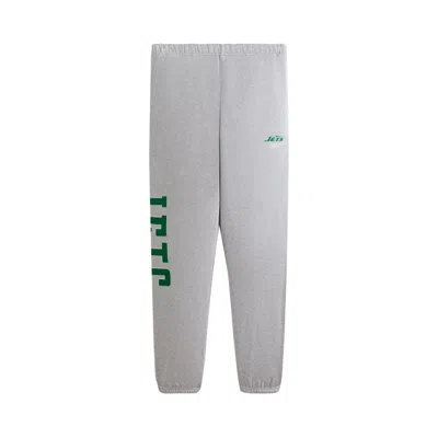 Pre-owned Kith & '47 For The Nfl: Jets Nelson Sweatpant 'light Heather Grey' | Men's Size L