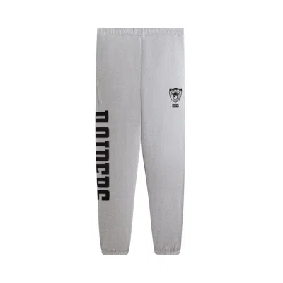 Pre-owned Kith & '47 For The Nfl: Raiders Nelson Sweatpant 'light Heather Grey' | Men's Size Xs In Gray