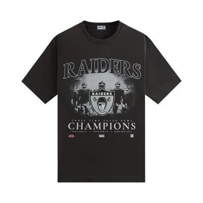 Pre-owned Kith & '47 For The Nfl: Raiders Vintage Tee 'black'