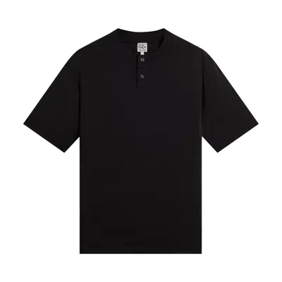 Pre-owned Kith &kin Albie Henley Tee 'black' | Men's Size M