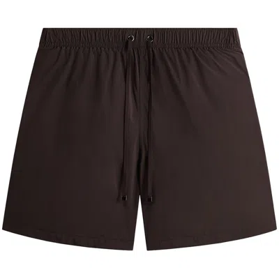 Pre-owned Kith &kin Carmen Swim Short 'kindling' | Brown | Men's Size L