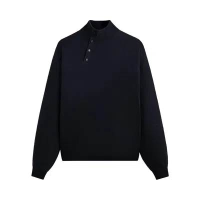 Pre-owned Kith &kin Cashmere Cyrus Turtleneck 'ink' | Black | Men's Size Xl