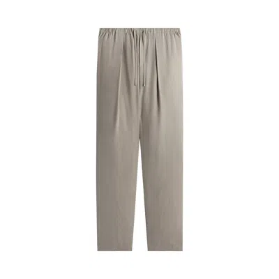 Pre-owned Kith &kin Cupro Linen Idris Pant 'astro' | Tan | Men's Size Xl In Brown