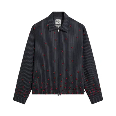 Pre-owned Kith &kin Embellished Alistair Jacket 'nocturnal' | Black | Men's Size Xxl
