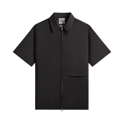 Pre-owned Kith &kin For Origins Tropical Wool Davenport Shirt 'black' | Men's Size L