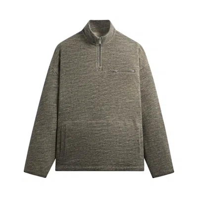 Pre-owned Kith &kin Gene Quarter Zip Pullover 'medium Heather Grey' | Men's Size Xl In Gray