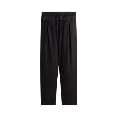 Pre-owned Kith &kin Linen Viscose Twill Emil Pant 'black' | Men's Size M