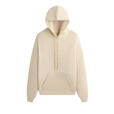 Pre-owned Kith &kin Luxe Terry Nelson Hoodie 'whisper' | Tan | Men's Size L In Brown