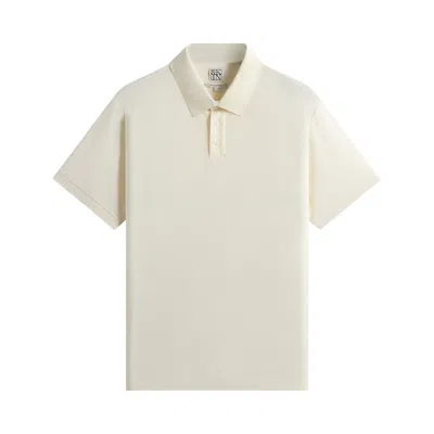 Pre-owned Kith &kin Melton Polo 'white' | Men's Size L