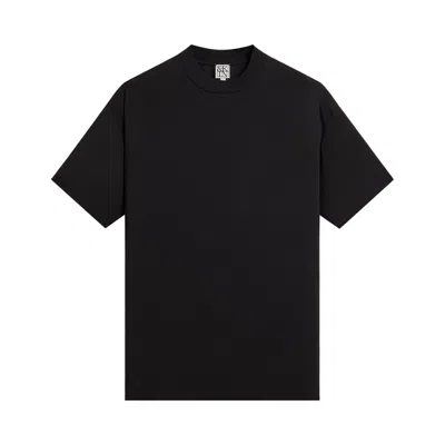 Pre-owned Kith &kin Mock Neck Albie Tee 'black' | Men's Size Xxl