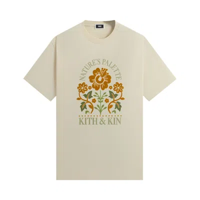 Pre-owned Kith & Kin Nature's Palette Tee 'sandrift' In Cream