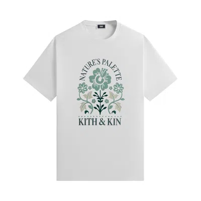 Pre-owned Kith & Kin Nature's Palette Tee 'white'