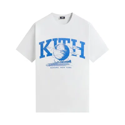 Pre-owned Kith & Kin Queens Unisphere Vintage Tee 'white' | Men's Size L