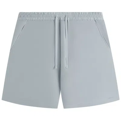 Pre-owned Kith & Kin Silk Habotai Cedar Short 'light Indigo' | Blue | Men's Size Xl
