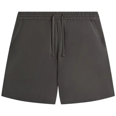 Pre-owned Kith & Kin Silk Habotai Cedar Short 'somber' | Black | Men's Size M