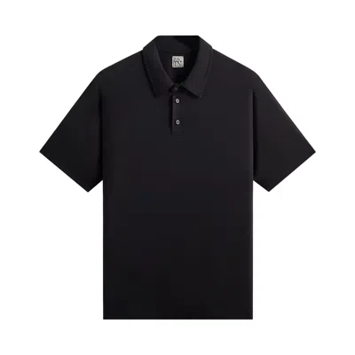 Pre-owned Kith &kin Soft Modal Blend Heathrow Polo 'black' | Men's Size L