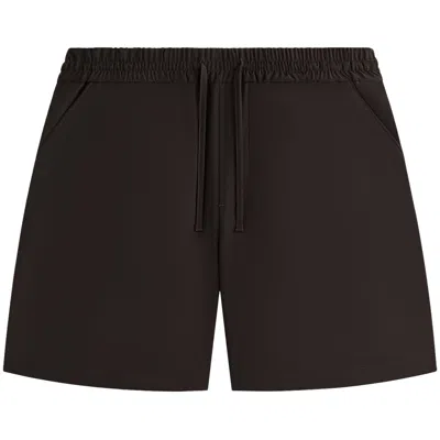 Pre-owned Kith & Kin Tropical Wool Lewis Short 'kindling' | Brown | Men's Size M
