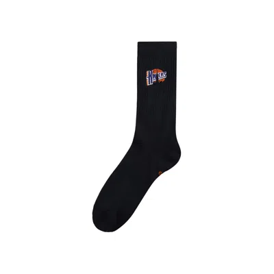 Pre-owned Kith & Stance For The New York Knicks New York City Crew Socks 'black' | Men's Size Onesize