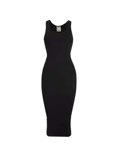 Kith Anthea Midi Dress In Black