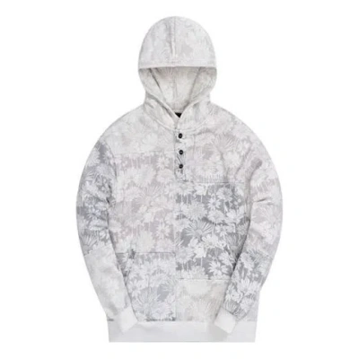 Kith Aster Floral Williams Iv Pullover 'dusty Mauve' In Blue
