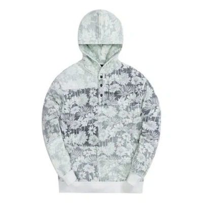Kith Aster Floral Williams Iv Pullover 'stadium In Blue