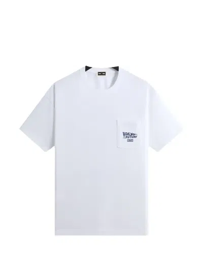 Kith Back To The Future Blueprint T-shirt In White
