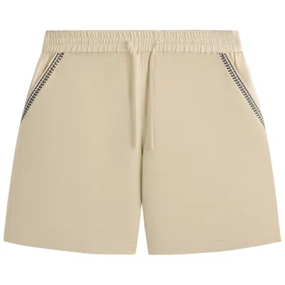 Pre-owned Kith Baroque Lewis Short 'sandrift' | White | Men's Size L