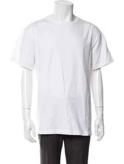 Pre-owned Kith Basic Crew Neck T-shirt In White