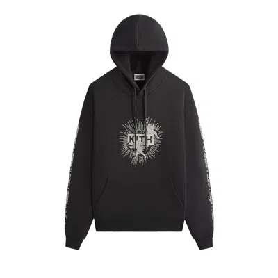 Pre-owned Kith Beaded Angel Nelson Hoodie 'black' | Men's Size S