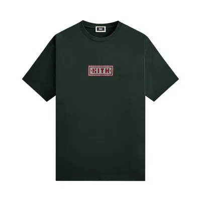 Pre-owned Kith Blossom Logo Tee 'stadium' | Green | Men's Size Xl