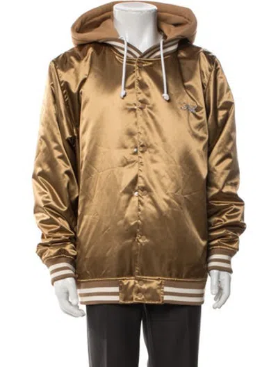 Pre-owned Kith Bomber Jacket In Gold