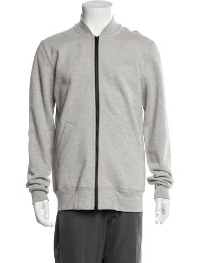 Pre-owned Kith Bomber Jacket In Gray