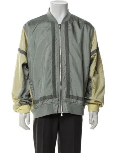 Pre-owned Kith Bomber Jacket In Green
