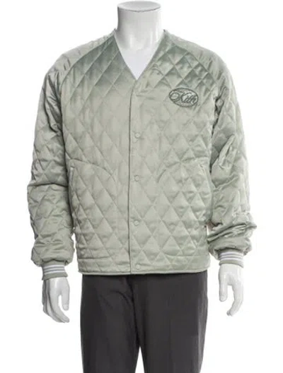 Pre-owned Kith Bomber Jacket In Green
