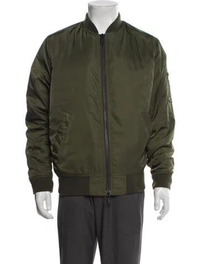 Pre-owned Kith Bomber Jacket In Green