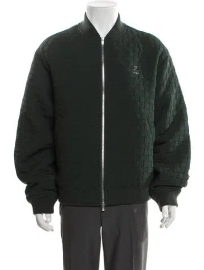Pre-owned Kith Bomber Jacket In Green