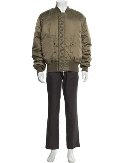 Pre-owned Kith Bomber Jacket In Green